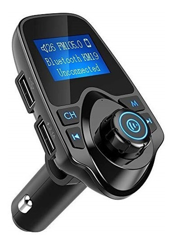 Transmisor Radio Fm Bluetooth Dual Usb Mp3 Cargador Auto