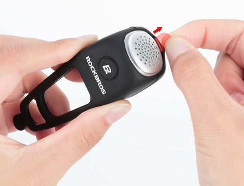 Imagen 4 de 10 de Rockbros Bocina Eléctrica Para Bicicleta