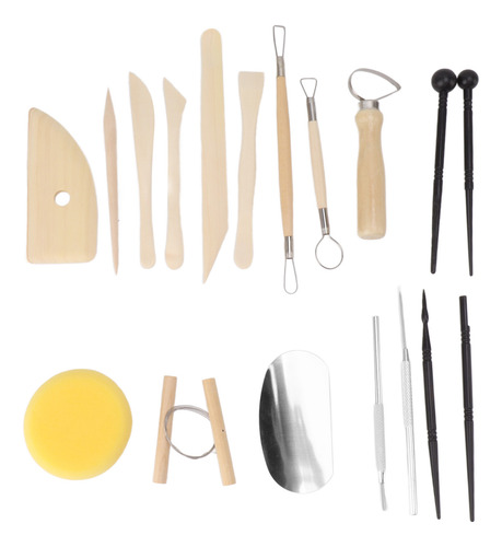 Kit De Ferramentas De Argila Para Esculpir Materiais De Made