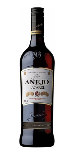 Ron Bacardi Añejo 980 Ml