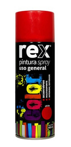 Pintura En Spray Rojo Rex - Mosca