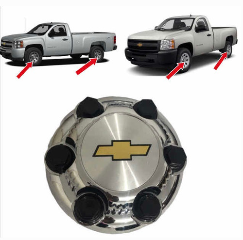 Tapa Copa Centro De Rin Chevrolet Silverado Lt Ls 2007/20013