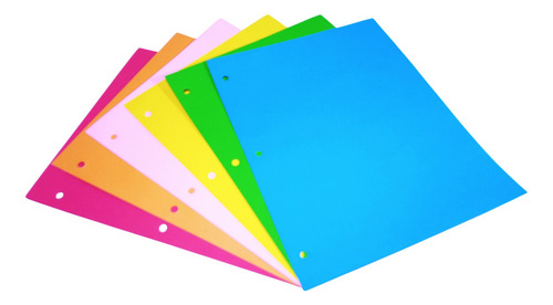 Hojas Color Repuesto Dibujo Escolar Arte