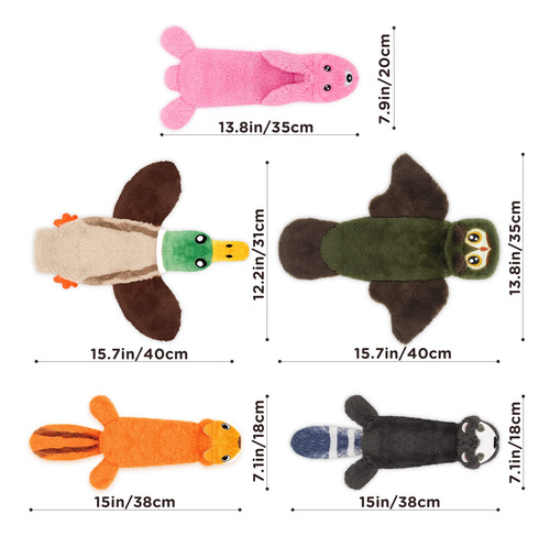 Botella De Agua Dog Squeaky Toys Fireor, Arrugada, Sin Relle