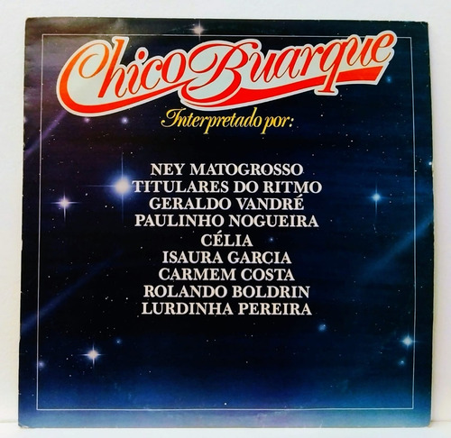 Chico Buarque Interpretado - Lp Disco De Vinil