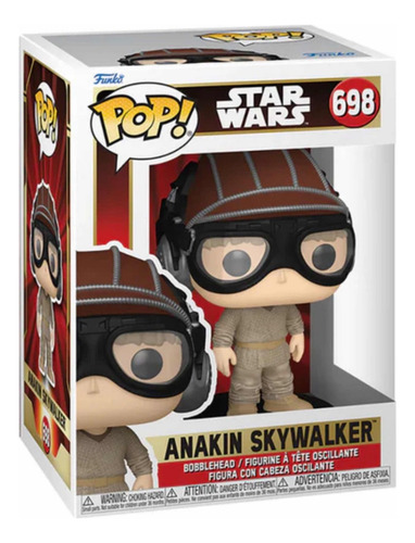 Starwars: Episodio I1 Ywalker Con Casco Funko Pop! #698