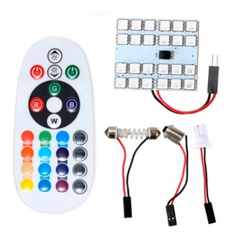 Luz De Techo Led Tipo Galleta Colores Con Control