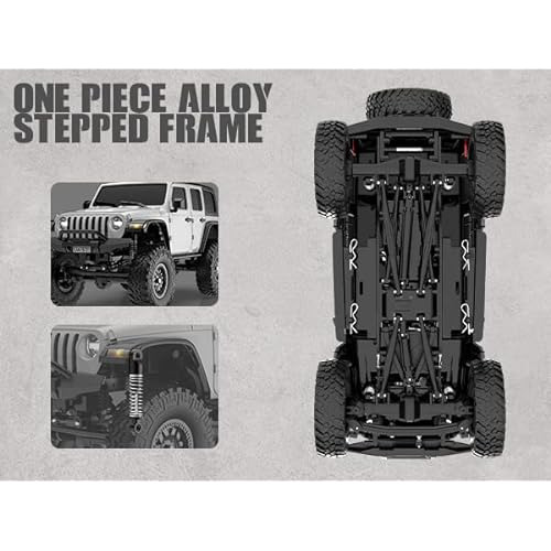 Camión Rock Crawler Rc 4x4 Todo Terreno, Vehículo De ...