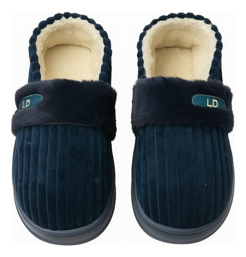 Pantufla Tipo Bota Hombre Chinela Invierno Grandes