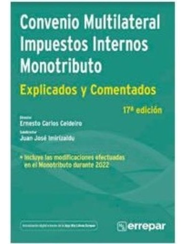 Imagen 1 de 1 de Convenio Multilateral Impuestos Internos Y Monotributo