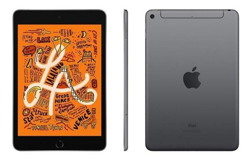 Imagem 2 de 2 de Apple iPad Mini 5, Tela Retina, 64gb, Wi-fi + Cellular