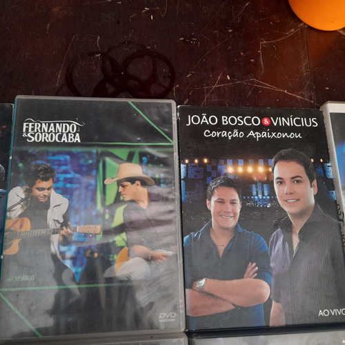 Imagem 6 de 7 de Dvd Lote Música Sertaneja 15 Unidades Originais Ler