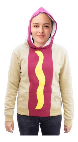 Hoodie Sudadera Hot Dog Adulto