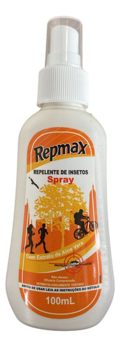 Repelente De Insetos Repmax 100 Ml