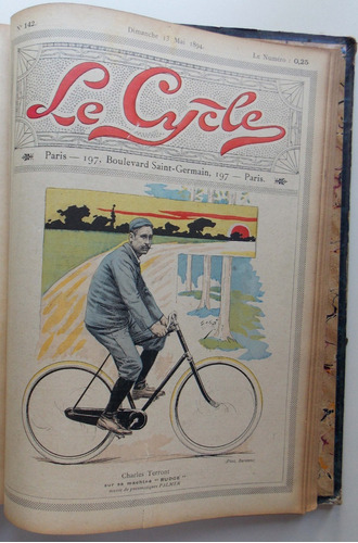 Le Cycle Volumen De Revistas Francesas Bicicletas 1894