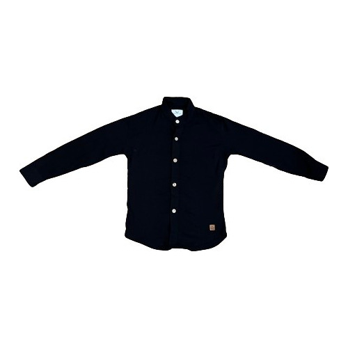 Camisa De Lino Manga Larga De Niño 