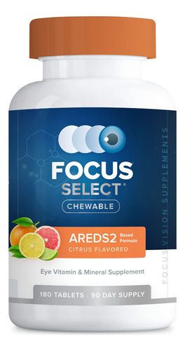 Focus Select Areds2 Chewable Eye Vitamin-mineral Suplemento,