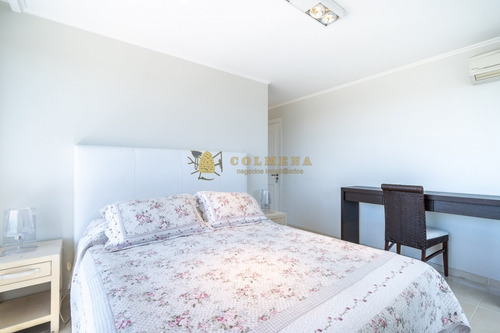 Apartamento Esquinero En Venta En Le Jardin Punta Del Este - Tres Dormitorios En Suite Más Dependencia De Servicio Con Baño- Ref: 4041