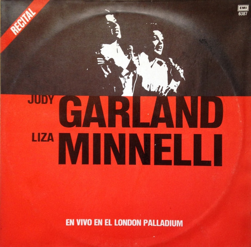 Judy Garland & Liza Minnelli - Recital ( Vinilo / Usado )