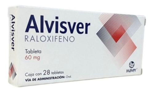 Alvisver (raloxifeno) Caja Con 28 Tabletas De 60mg
