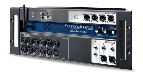 Mesa Som Digital Soundcraft Ui16 Profissional Igreja Estúdio