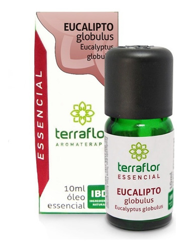 Óleo Essencial Puro Eucalipto Globulus 10ml - Terra Flor