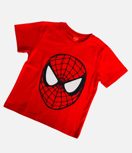Polera Niño Diseño Spiderman Talla 8.