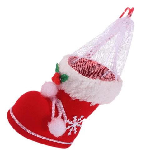 4 Piezas De Adornos Navideños Para Medias Dulces Navideños