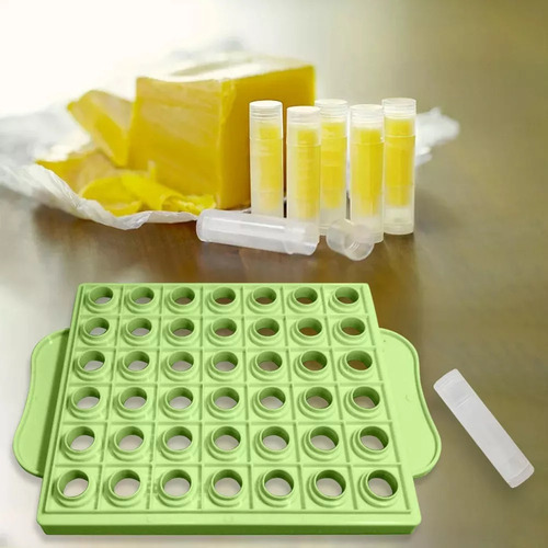 P .. Bandeja De Relleno De Bálsamo De Labios Diy Molde De 5g