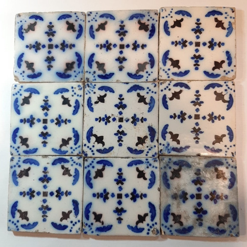 Imagen 3 de 4 de Antiguo Azulejo Pas De Calais 7697