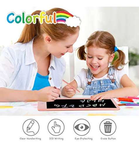 Q Tableta De Escritura Lcd Juguetes Para Niños Pizarrón