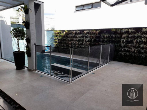 Imagem 13 de 25 de Casa Com 4 Dormitórios À Venda, 375 M² Por R$ 3.000.000,00 - Giverny Residencial - Votorantim/sp - Ca0249