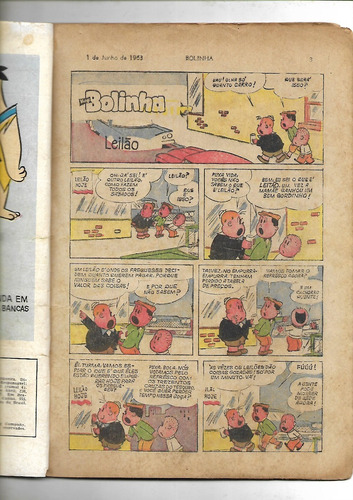 Bolinha Nº 6 Julho 1963 Editora Cruzeiro Original Raro Leia (Usado)