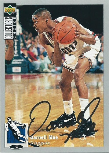 Barajita Darnell Mee Firma Plata Upper Deck 1994 #77 Nuggets