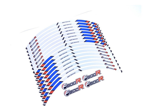 Kit Adesivo Roda Refletivo Interno Bmw F800r Fri014 Fgc