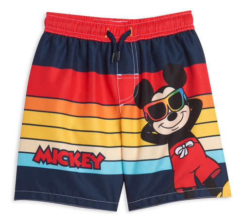 Conjunto De Trajes De Baño Disney Mickey Mouse Para Niños Pe