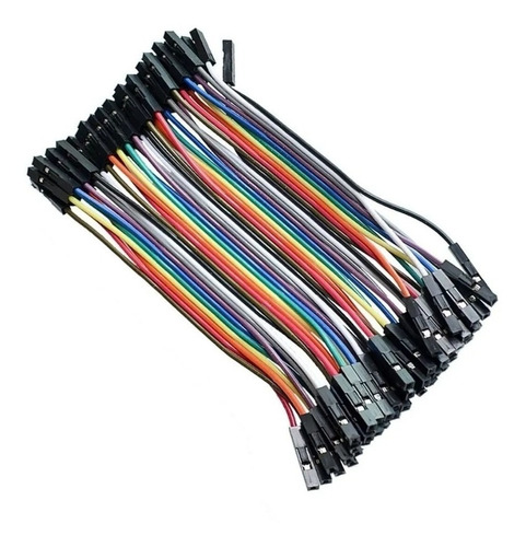 10 Cables 10 Cmt Dupont Alambres Hembra Hembra Arduino