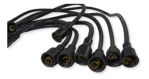 Imagen 2 de 5 de Kit Cables+bujias Lucas Chevrolet 400 C10 Chevy 6c
