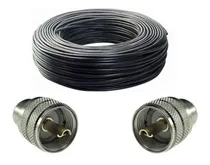 Comprar Cabo Coaxial Data Link Rg58 50r 95% C 2conctor Uhf Macho 13m