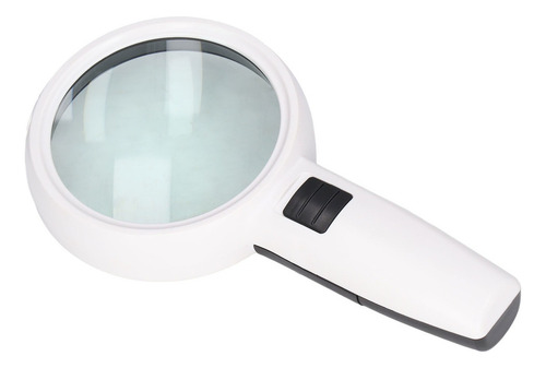 Lupa De Mão 30x Hd Magnifier Iluminado Slip