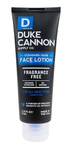 Duke Cannon Supply Co. Standard Issue Face Lotion For Men, 3