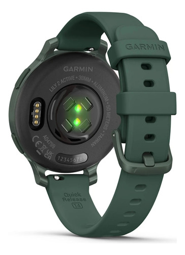 Garmin Reloj Inteligente Lily 2 Active Bisel Verde Malla Ver