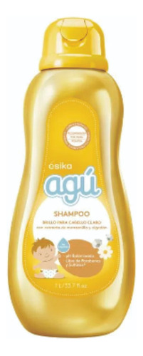 Shampoo Agu Manzanilla Y Algodón 1 Litro Esika