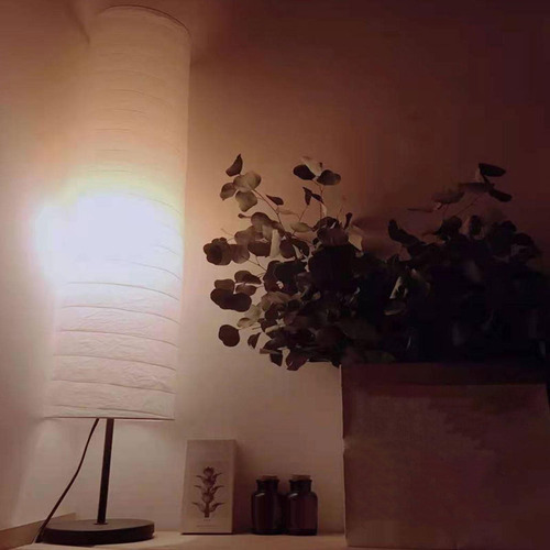 Pantalla De Lámpara De Pie De Papel Estilo Japonés Para La