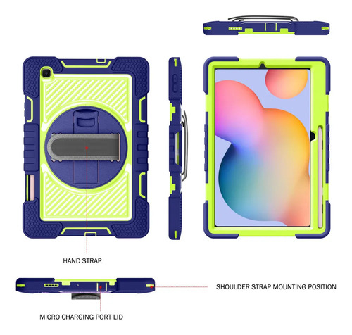 Funda Para Tab S6 Lite 10 4 2024 P620 P625 Sm