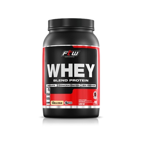 Whey Protein Blend Ftw- 900g Sabor Baunilha