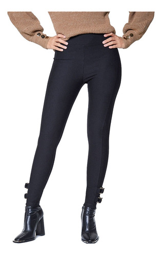 Leggins Vestir Studio F Mujer Casual Stretch Mallones Lycra