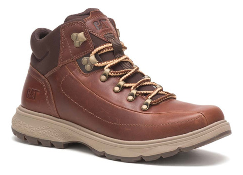 Bota Caterpillar Forerunner Leather Brown Para Hombre