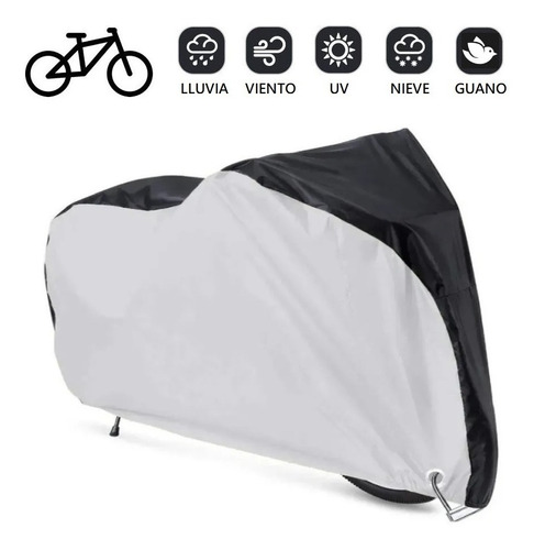 Funda Para Bicicleta, Impermeable Con Orificio Para Candado