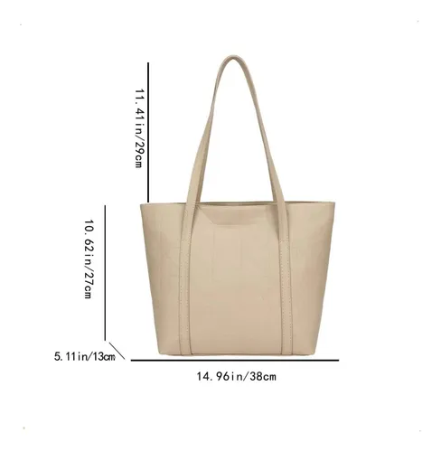 Tote bag con cierre new arrivals